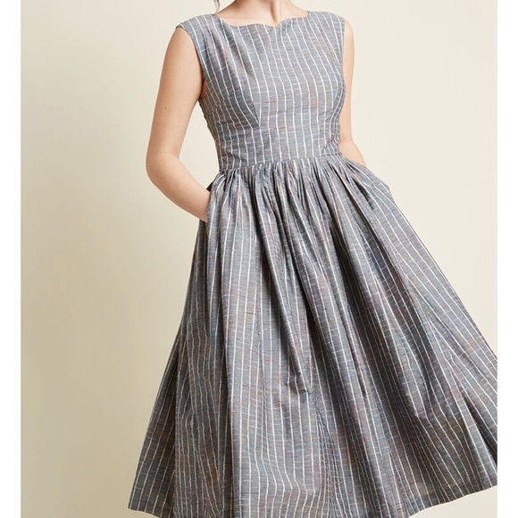 fabulous fit and flare dress with pockets